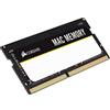CORSAIR Mac Memory - Kit Memorie SODIMM per Mac da 32GB (2x 16GB) DDR4 2666MHz C