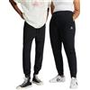 Converse Pantaloni Uomo Nero Pantalone Sportivo con Ricamo Logo L