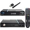 OCTAGON SX88 V2 4K UHD S2+IP 1xDVB-S2 E2 Linux Smart TV satellitare ricevitore + 600 Mbit WLAN, Multiboot SW: Define OS + E2 Linux, H.265, Sat to IP, lettore di schede, Multiroom, YouTube, Mediathek,