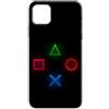 Mixroom - Cover Custodia Back Case in TPU Silicone Morbido per OPPO RENO4 Z Reno 4Z Fantasia Tasti Joystick L160