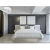 Italian Bed Linen Piumino estivo ignifugo SAIA, bianco, 250 x 200 cm