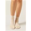 Calzedonia Calze Corte Con Lino Senza Bordo Naturale