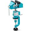 KATSU Tools KATSU Morsa da Banco Piccola 3 Morsa da Tavolo Universale Lega Alluminio Mini Morsetto da Tavolo Base Girevole a 360° per Legno Hobby Gioielli