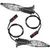 MangWany S1000RR HP4 F800GS R1200R R1200GS F650GS 63138522499 2 pacchi Indicatori luminosi adatti per motocicli