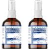 August Engelhardt 2 x 100 ml di olio di magnesio spray - massima qualità (31%) | 100% zechstone | massaggio pelle sport e muscolo | relax