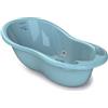 Babylon vaschetta per bagnetto Shuttle bagnetto neonati con termometro da bagno, accessori compatti, vaschetta bagnetto neonato 0-36 mesi, vasca bagno neonato con tappo, colore: blu