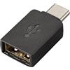 Plantronics 209505-01 cavo di interfaccia e adattatore USB-Type C USB-Type A Nero