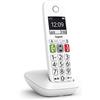 Gigaset E290 - telefono wireless per anziani con tasti larghi, tasti di accesso diretto per numeri importanti, funzione di amplificazione per un suono extra forte, bianco