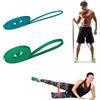 CUCUBA Set 2 Training Band Banda Fasce Bande Elastica di Resistenza per Fitness Crossfit Allenamento per Maschi e Femmine Azzurro 5 Kg. (11 lbs) e Verde 15 Kg. (33 lbs)