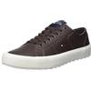 Tommy Hilfiger CORE VULC CLEATED LTH FM0FM04821, Uomo, Blu (Desert Sky), 45 EU