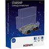 Konix Supporto per stazione di ricarica Konix Mythics Cool & Charge Starship per console, controller DualShock e giochi PS4, 3 ventole, nero