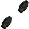 jojofuny 2pezzi Mini Ghermini Chiave Adattatore Per Punte Compatibile Trapani e Utensili Rotanti