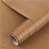 Arthome WALL DECOR Arthome Pellicola Adesiva per mobili Marrone Legno Carta da Parati,42cmx6m Decorativo Film in vinile Impermeabile per mobili Piano lavoro,Rivestimento murale rimovibile facile da pulire