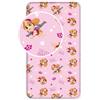 Jerry Fabrics Lenzuolo con angoli Paw Patrol con Skye in rosa, cani, 90 cm x 200 cm + 25 cm 100% cotone per bambini