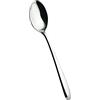 Salvinelli Style Forchettone Acciaio Inox 18/10, Forchetta Grande da Cucina Spessore 2,5 mm, Made in Italy, Finitura Lucida, Inossidabile, Stainless Steel, Cucchiaini caffè 12 Pezzi