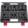 US PRO Forza-trapano avvitatore a percussione-noci 1,27 cm 10-32 mm 16 tlg chiave-set apoplessia simandra