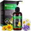 FSLHCY Olio Massaggio Rilassante, Relax, Alleviare Dolori Articolari per Contratture e Tensioni Muscolari, per Applicazione pre e post attività sportiva