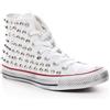 Converse Chuck Taylor All Star Total Studs 3 Skulls W White