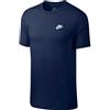 Nike T-Shirt Sportswear Club Uomo Blu