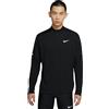 Nike T-Shirt Dri-Fit Uv Miler Uomo Nero