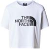The North Face T-Shirt Crop Easy Donna Bianco