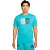 Nike T-Shirt Basket Uomo Azzurro