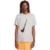 Nike T-Shirt Basket Dri-Fit Uomo Grigio