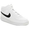 Nike Court Vision Mid Uomo Bianco Nero