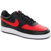 Nike Court Vision Lo Uomo Nero Rosso