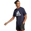 Adidas T-Shirt Big Logo Essentials Uomo Blu Navy
