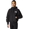 The North Face Giacca Donna The North Face Nylon Full Zip Cappuccio Reign Nero