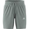 Adidas Short Hjs 3 Stripes Essentials Uomo Grigio Screziato