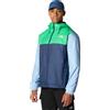 The North Face Giacca Uomo The North Face Windwall Full Zip Cappuccio Cyclone 3 Blu Verde