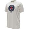 Nike T-Shirt Psg Nk Crest Uomo Bianco