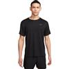 Nike T-Shirt Dri-FIT UV Miler Uomo Nero