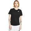 Nike T-Shirt Club Donna Nero