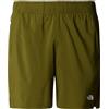 The North Face Short Uomo The North Face 24/7 7In Verde Oliva