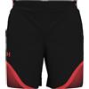 Under Armour Shorts Vanish Woven 6" Uomo Nero Rosso