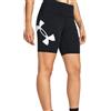 Under Armour Shorts Campus 18 cm Donna Nero