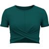 Under Armour T-Shirt Motion Crossover Crop Donna Verde