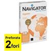 Navigator Carta 2 fori A4 Navigator Organizer per fotocopie (80 gr) - 5 risme da 500 fogli