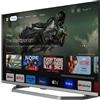 Saba Smart TV 32 Pollici Full HD Display QLED Google TV Wi-Fi HDMI colore Grigio - SA32Q80GTV