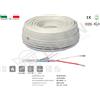 KTS Cavo allarme FROHR ECA in rame per sistemi di sicurezza 2x022 bobina 100 mt