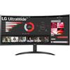 LG 34WR50QC-B 34 IPS Monitor, 3440 x 1440 UWQHD, 100Hz, 5ms