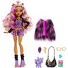 Mattel - Core Doll Bambola Monster High Con Abiti, Cuccioli E Accessori HPD53 Crescent HHK52