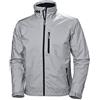 Helly Hansen (TG. S) Helly Hansen Crew Midlayer Giacca Impermeabile Uomo, Grey Fog, S - NUOVO