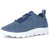 Geox U Spherica, Scarpe da Ginnastica Uomo, Blu (Avio), 46 EU