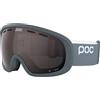 POC Fovea Mid, Occhiali da Sci Unisex-Adulto, Pegasi Grey/Clarity Define/No Mirror, Taglia Unica