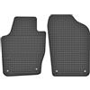 Motohobby Set di 2 tappetini in gomma anteriori per VW Volkswagen Polo V (2009 - 2017) / Seat Ibiza IV (2008 - 2017) - su misura