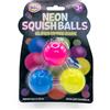 H GROSSMAN HGL SV21222 - Set di 3 palline Neon Glow in the Dark Squish Ball, Multicolore